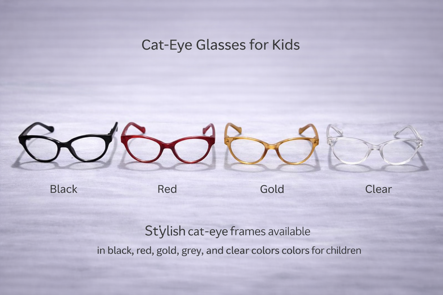 Cat-Eye Glasses for Kids