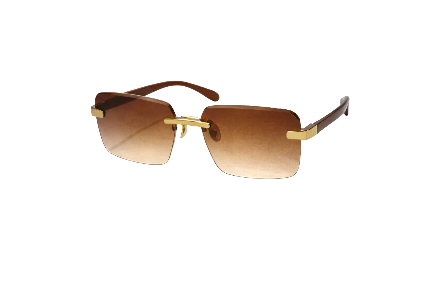 Rimless Square Sunglasses