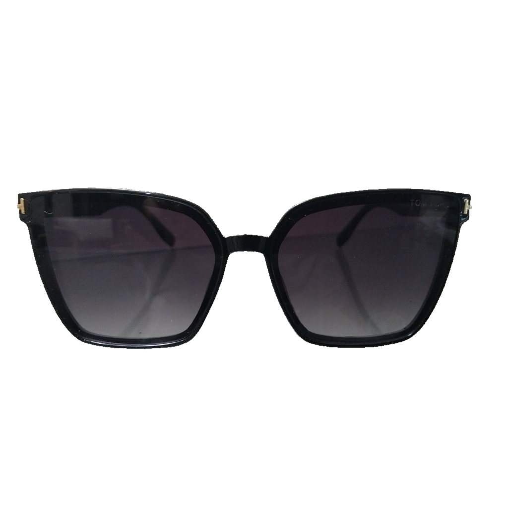 Stylish Black Square Sunglasses for Women – Premium Frame with Dark UV Lenses